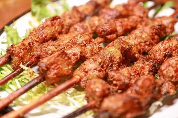 Lamb skewer in cumin powder 孜然羊肉串 5串(新貨登場)