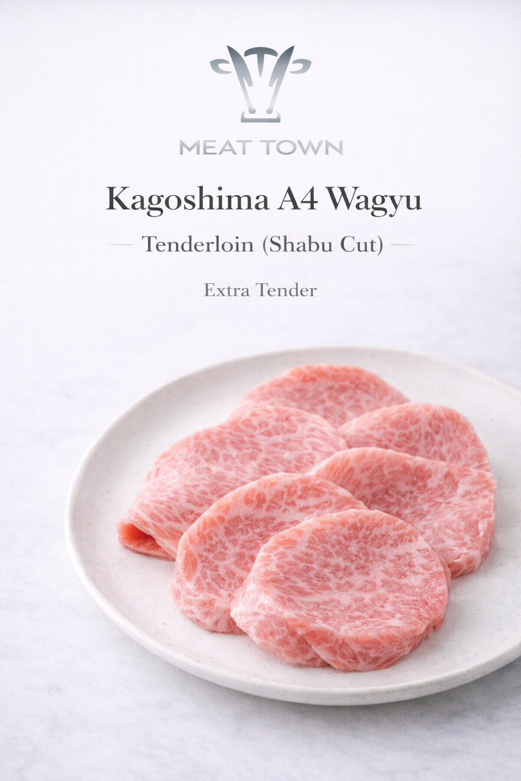 鹿兒島A4 和牛牛柳芯 (火鍋薄切)kagoshima A4 Wagyu fillet heart