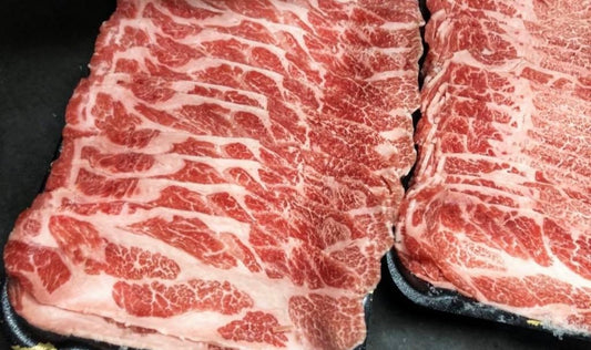 ✨（新品登場）伊比利亞黑毛豬梅頭 薄切 Iberico Pork Collar thinly slice 200g