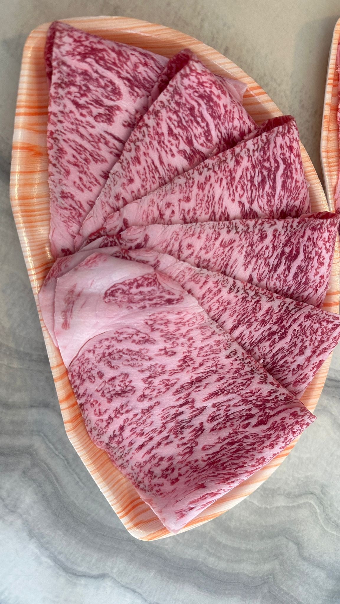 Japanese kagoshima wagyu  Shabu Shabu日本鹿兒島和牛片200g