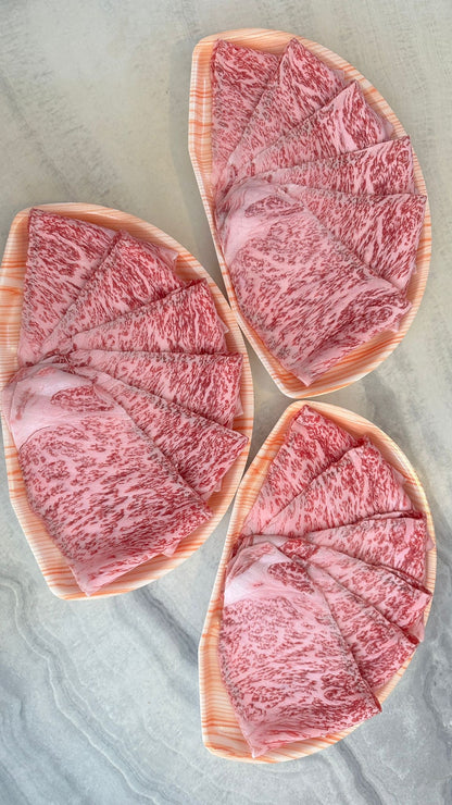Japanese kagoshima wagyu  Shabu Shabu日本鹿兒島和牛片200g