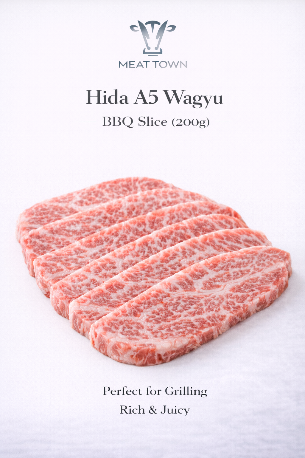 日本A5飛驒和牛韓燒切片 Japanese Hida Wagyu BBQ Slice  200g