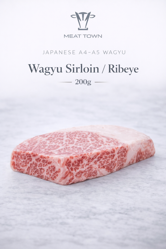 Japanese kagoshima wagyu sirloin/ribeye A4-A5日本鹿兒島和牛西冷 /肉眼200g