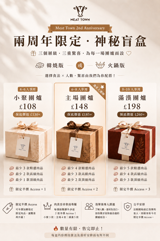 兩周年限定｜神秘圍爐盲盒