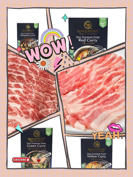 🇪🇸伊比利亞黑毛豬 x 🇹🇭籃象咖喱系列 Combo Set