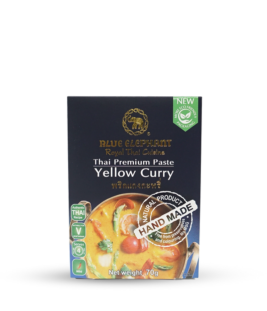 ✨（新品登場）Thai Yellow Curry paste 70g (v)