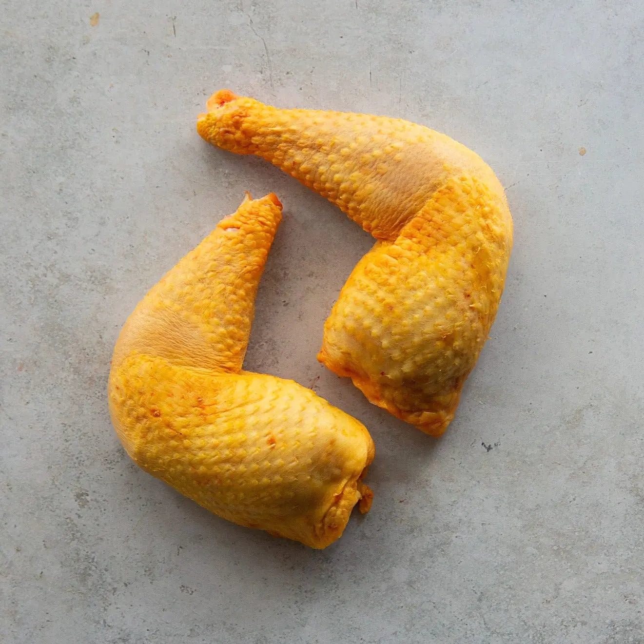法國頂級急凍黃油雞髀 （5隻裝）1.2 Kg French corn fed chicken Leg 5 pc